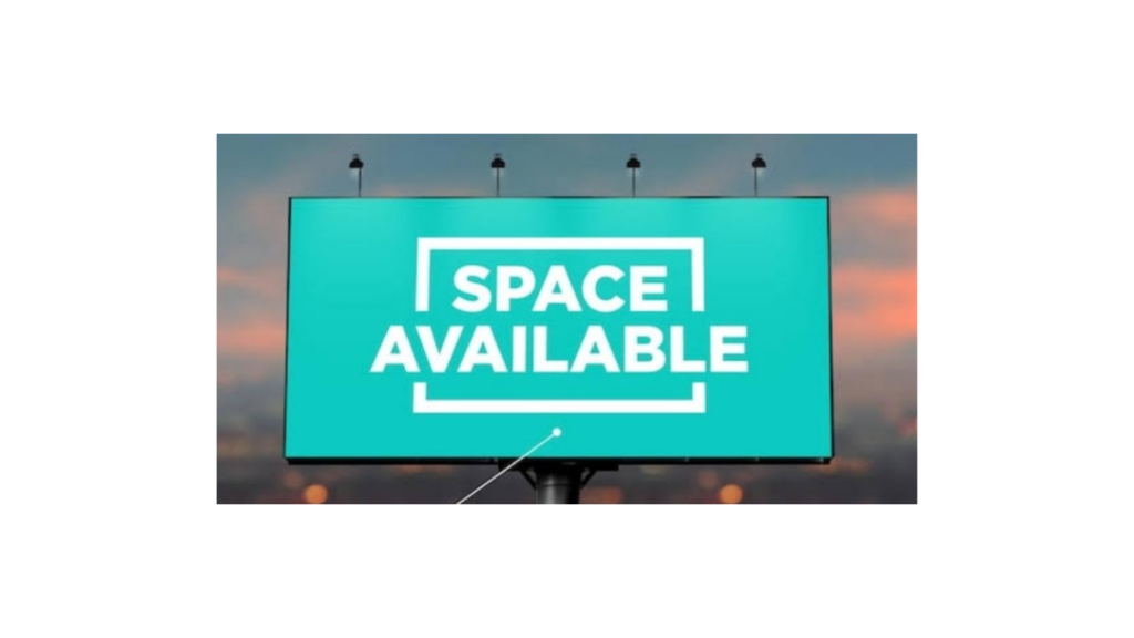 Billboard Advertising space